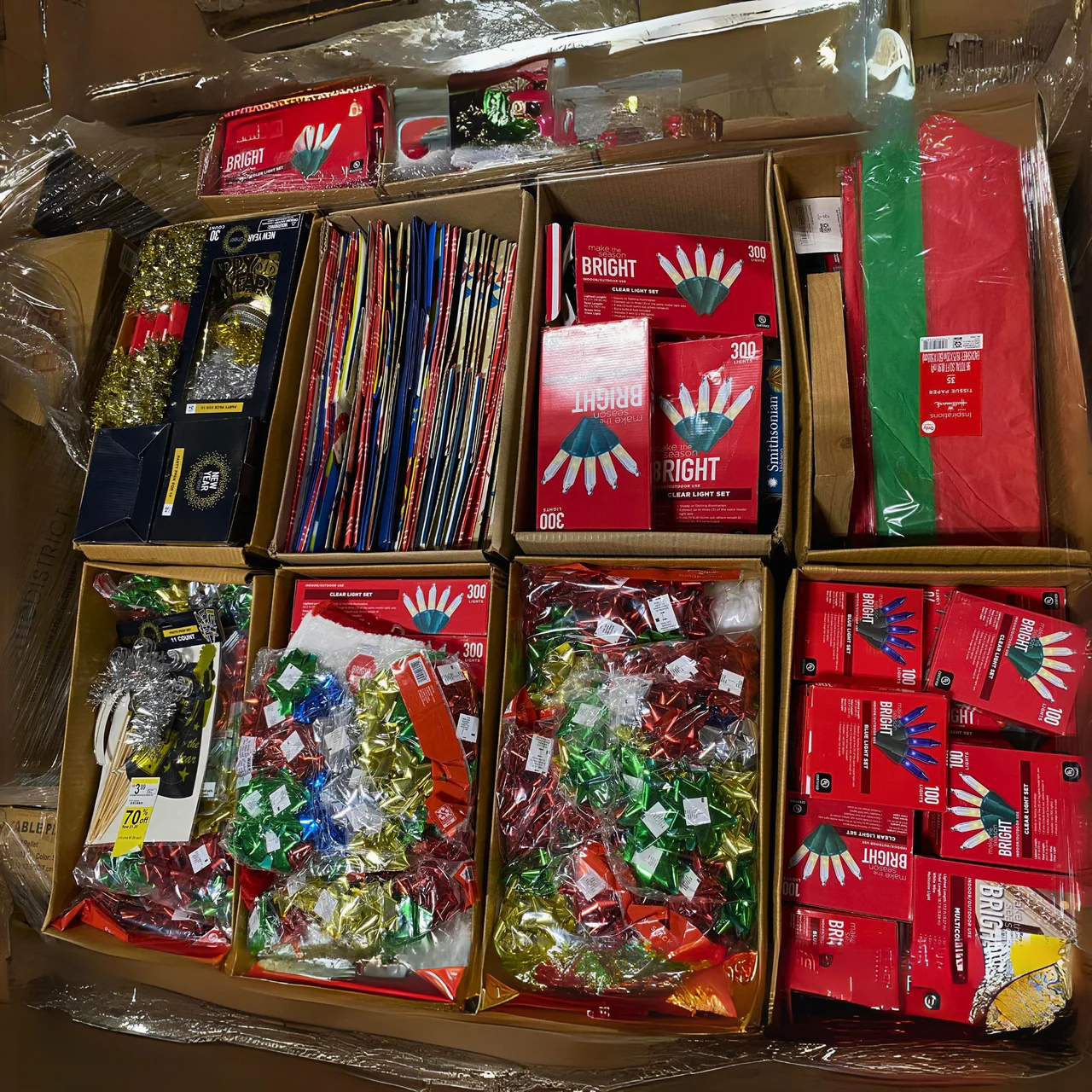 Assorted Christmas Pallets