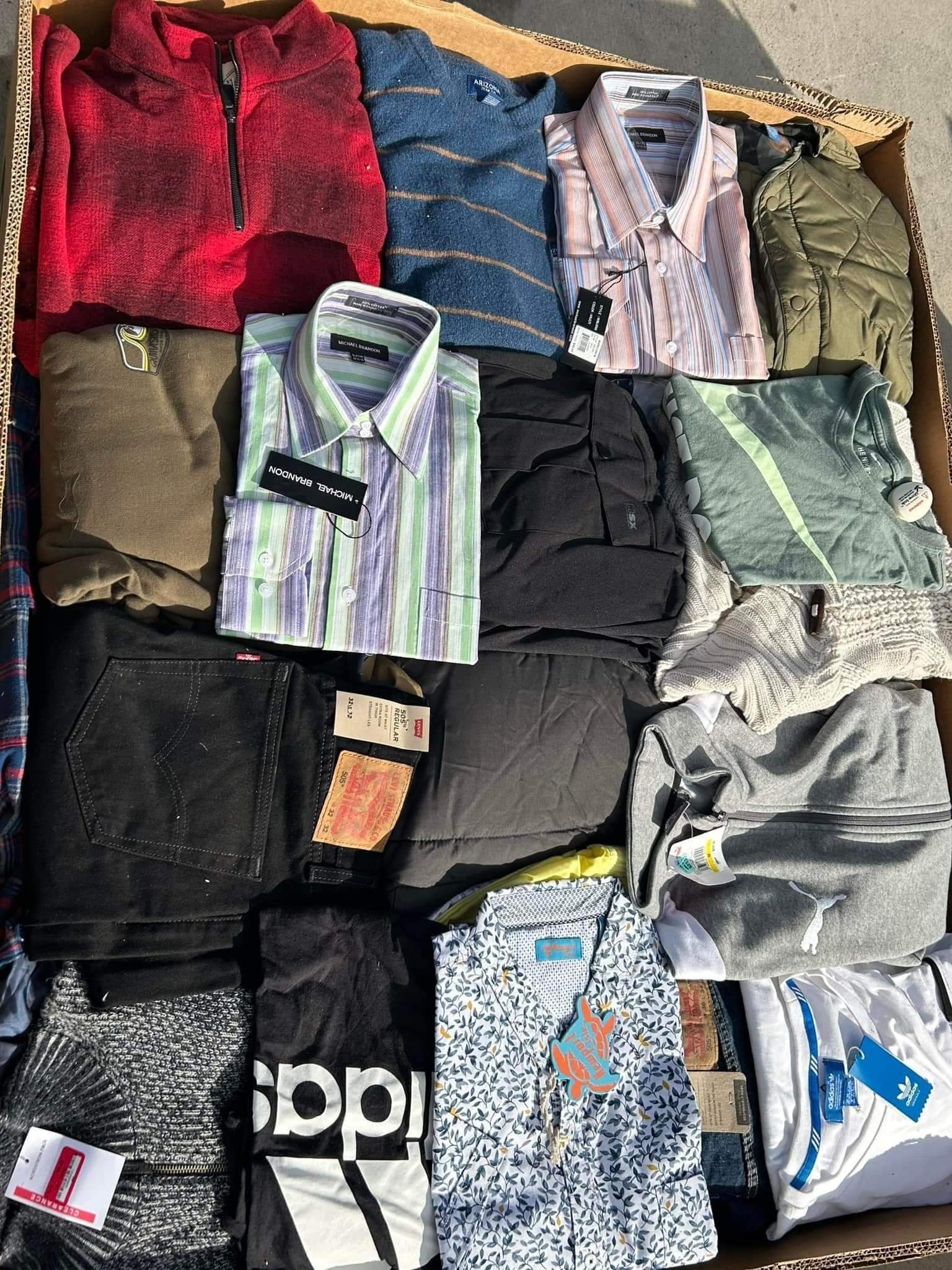 Clothing pallet