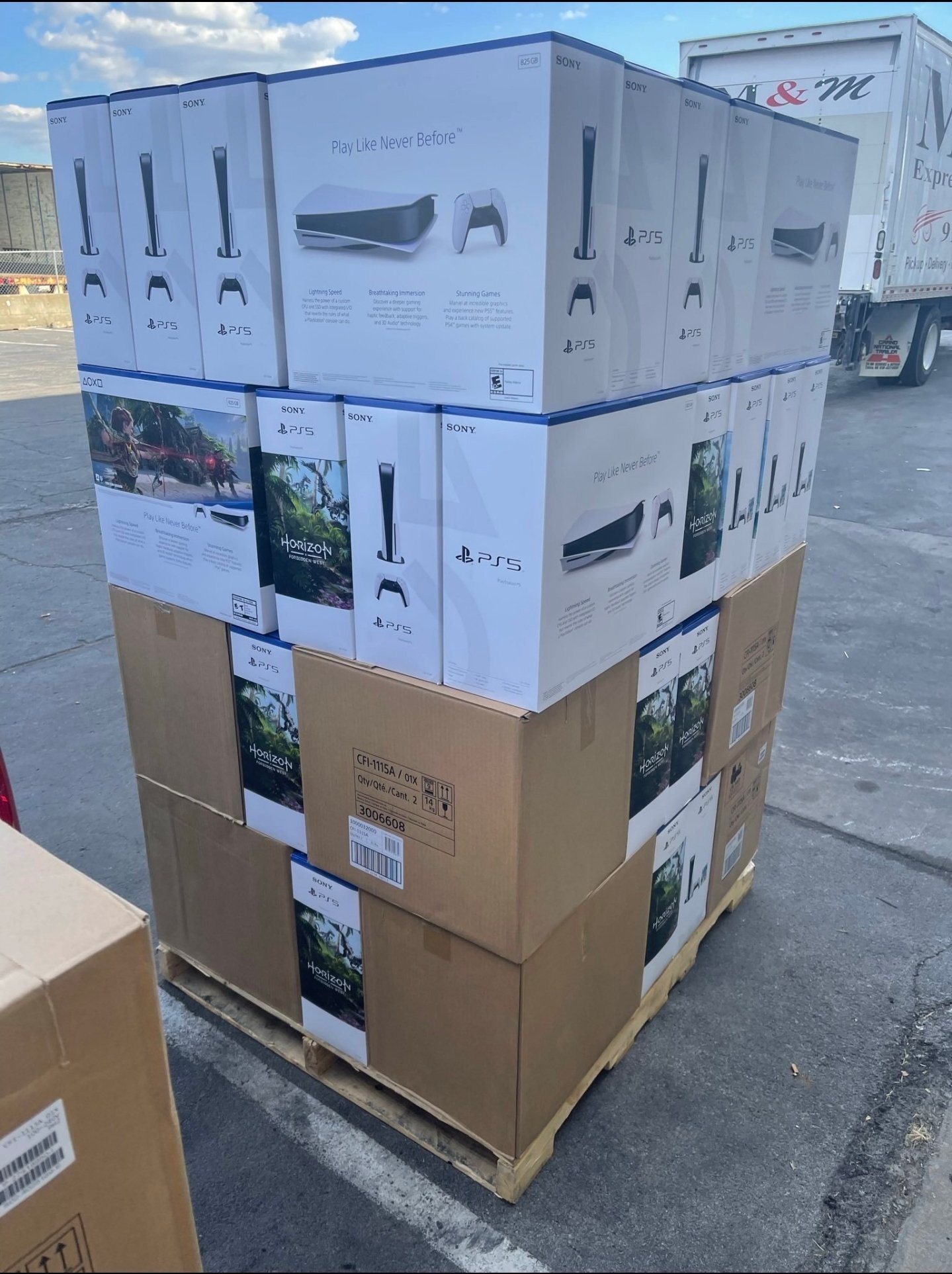 PS5 PALLETS - Wholesales Liquidation Pallets